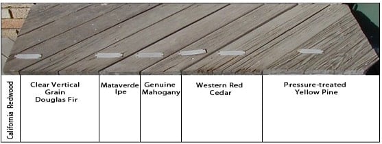 Ipe Span Chart