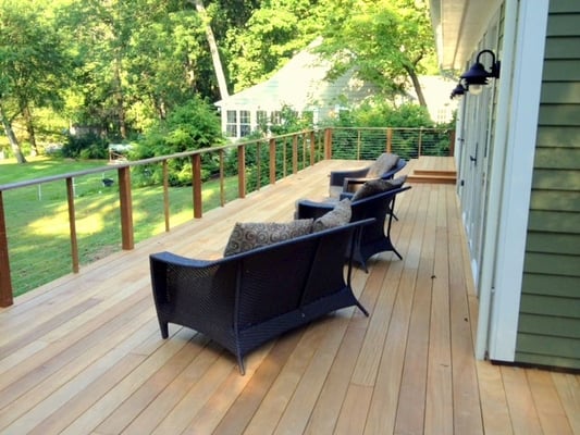 Garapa Decking vs. Composite Decking