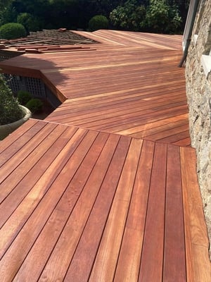 Jatoba hardwood decking in Richmond Virginia (1)-1