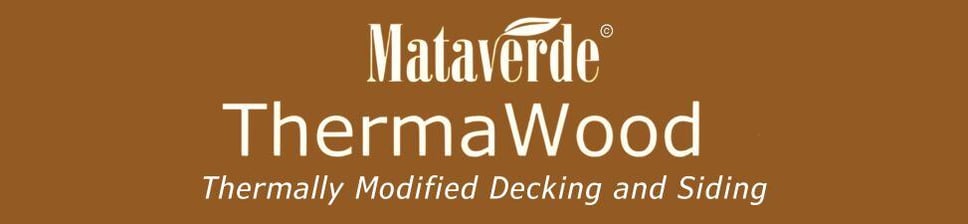 Mataverde ThermaWood Product logo banner 973x225