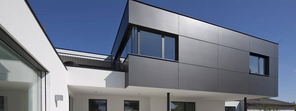 Metropolis black on private home