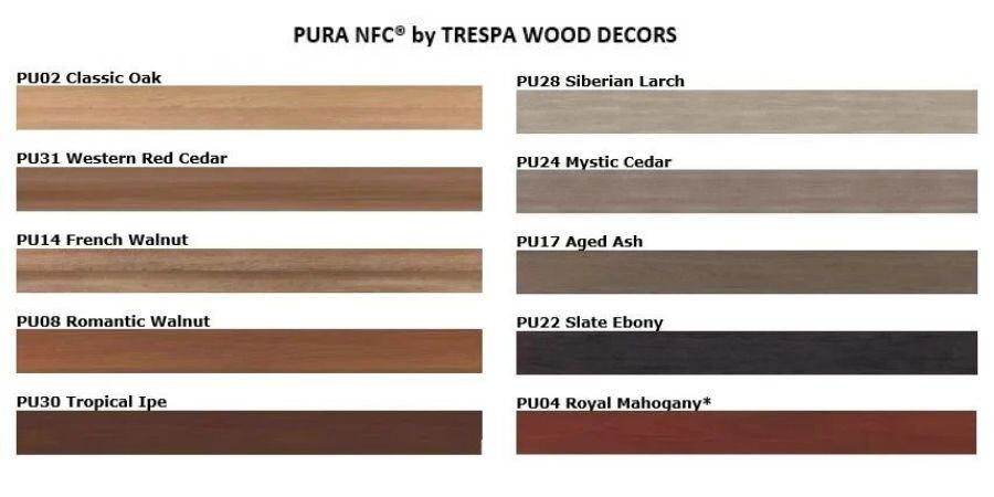 Pura NFC by Trespa Wood Decor Color  Thumbnail Image  (horiz.)