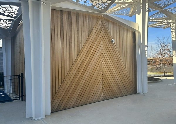 Thermawood Hemlock diagonal and vertical rainscreen Climate-Shield