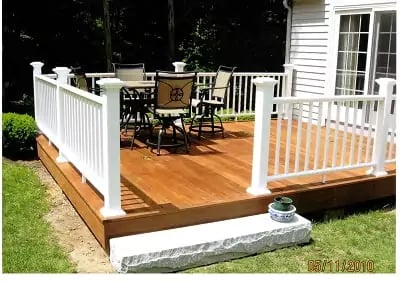 Ipe Decking - New Face for an Old Deck