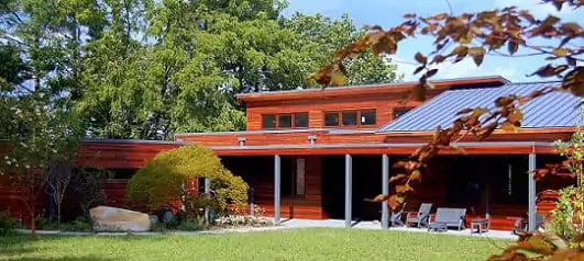 Amazing Wood RainScreen in Upstate New York