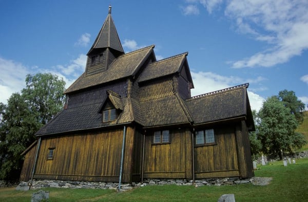 norwegian_stave_church_using_rain_screen_siding_technology