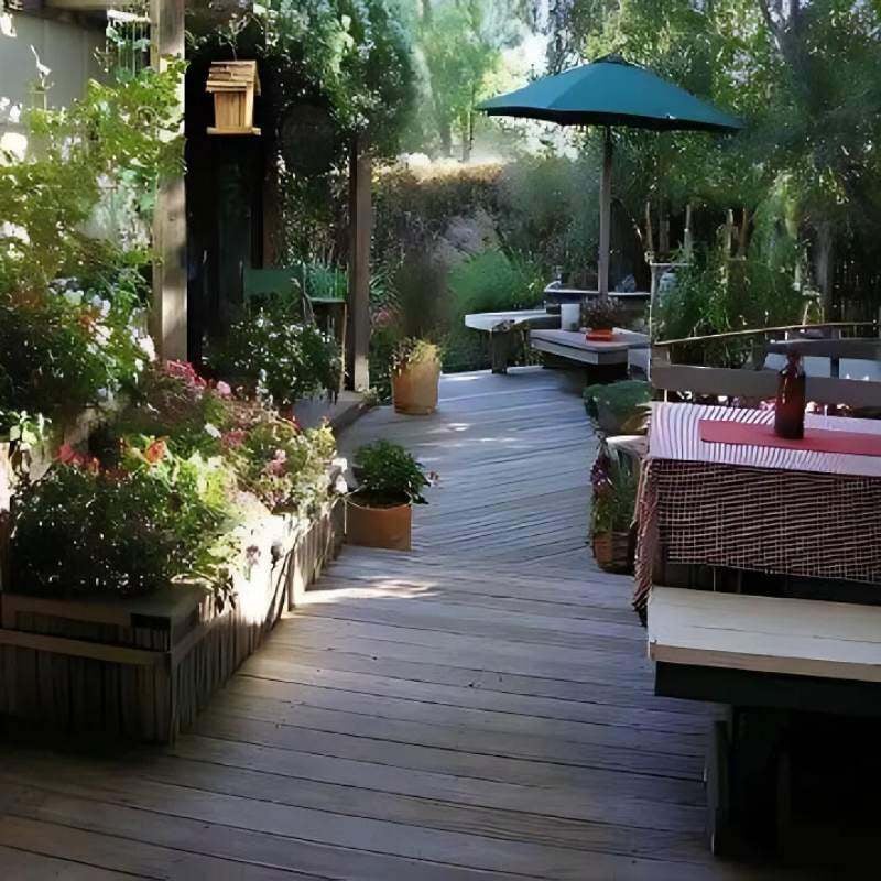 outdoor garden room