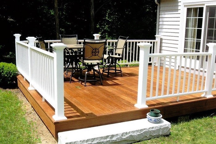 Ipe decking last and lasts on backyard decks